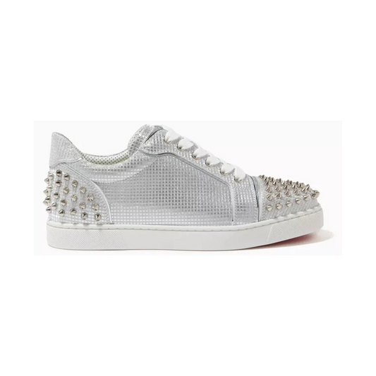 Christian Louboutin Silver Spikes