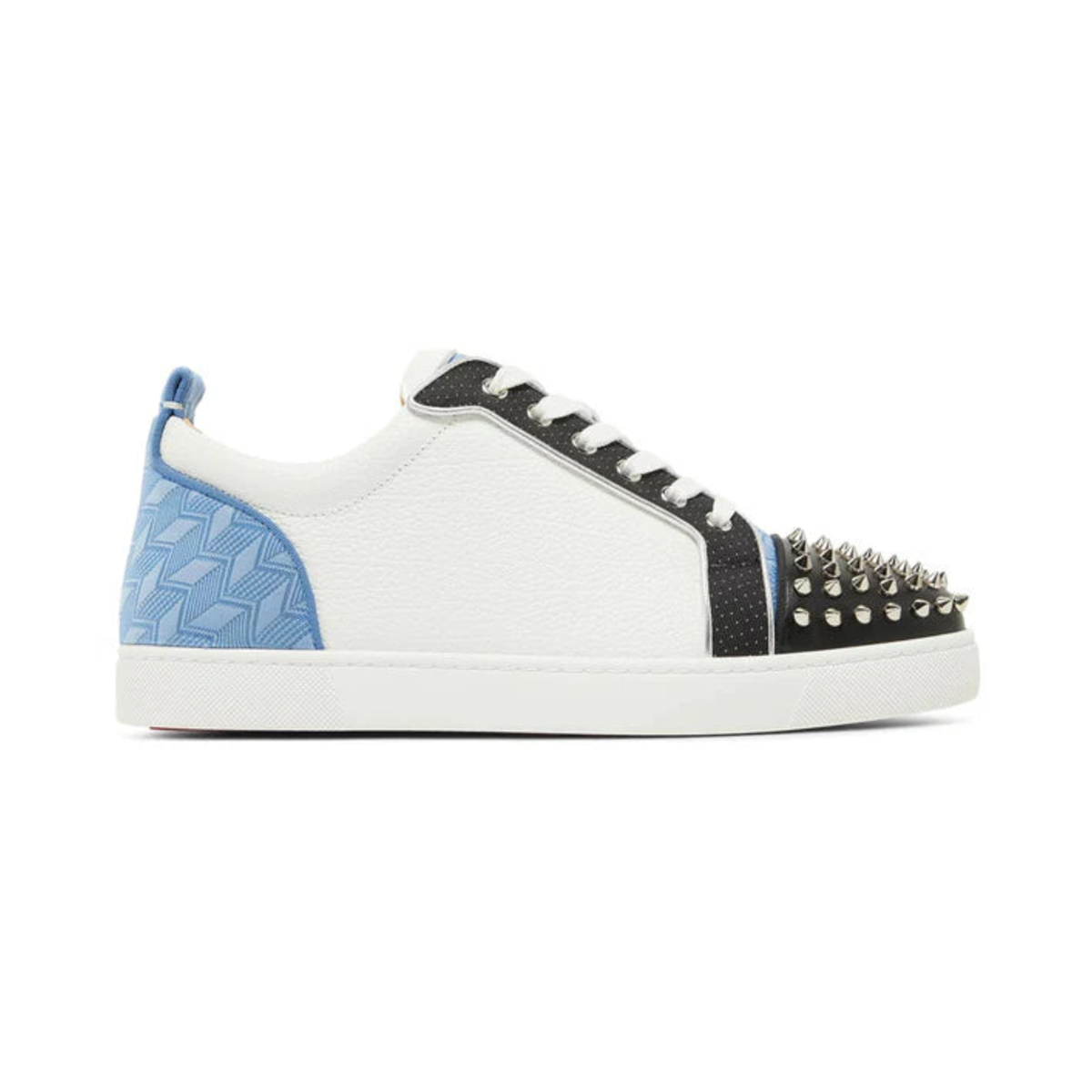 Christian Louboutin White Blue Black