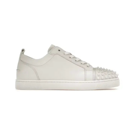 Christian Louboutin White Spikes