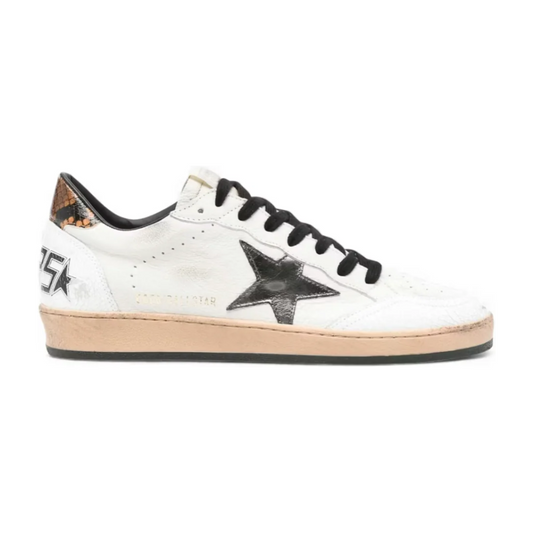 Golden Goose Ball-Star Low White Silver Star