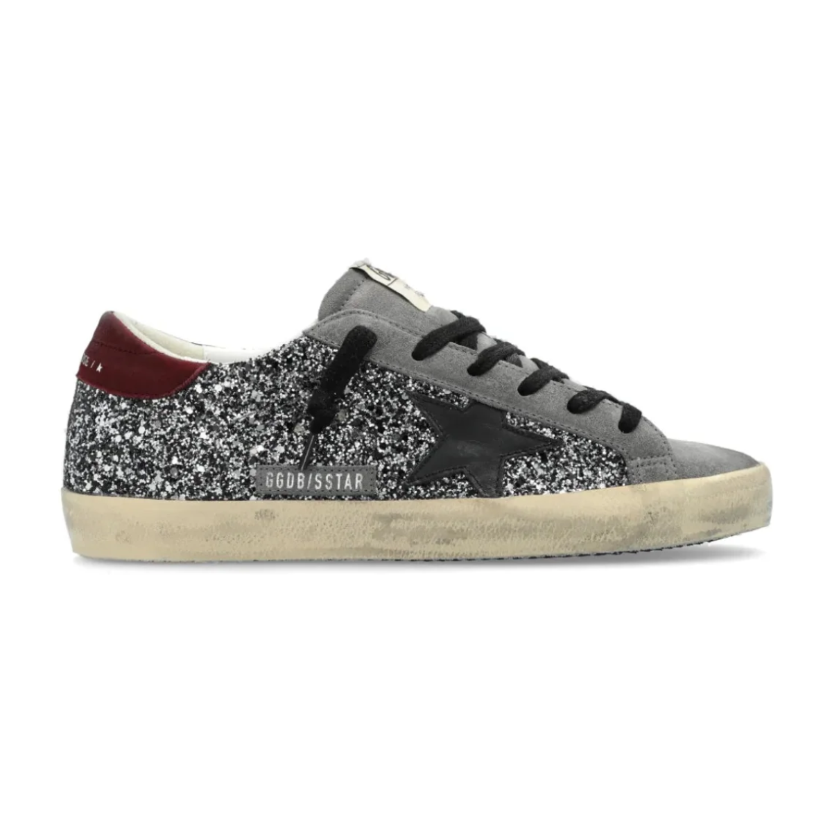 Golden Goose Gray Glitter