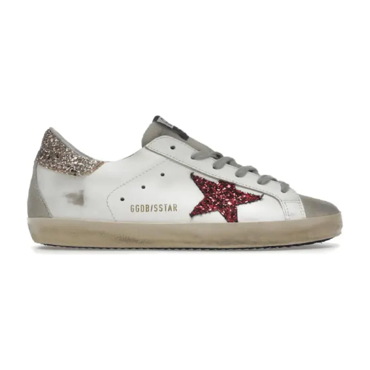 Golden Goose White Beige Green