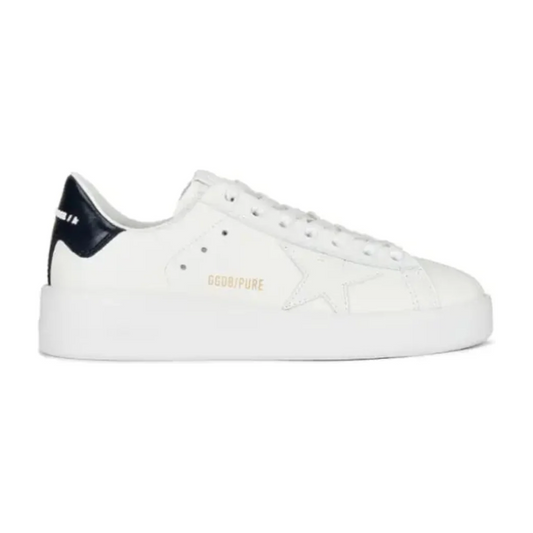 Golden Goose White Navy