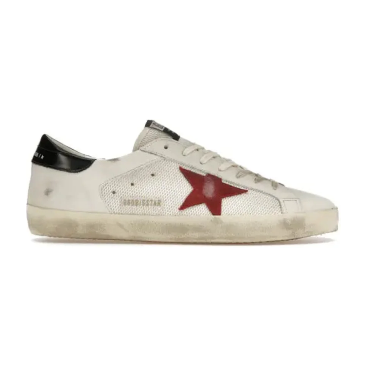 Golden Goose White Red Black