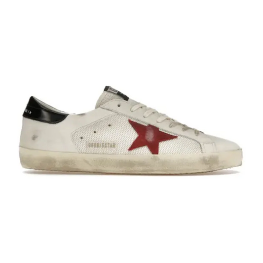 Golden Goose White Red Black