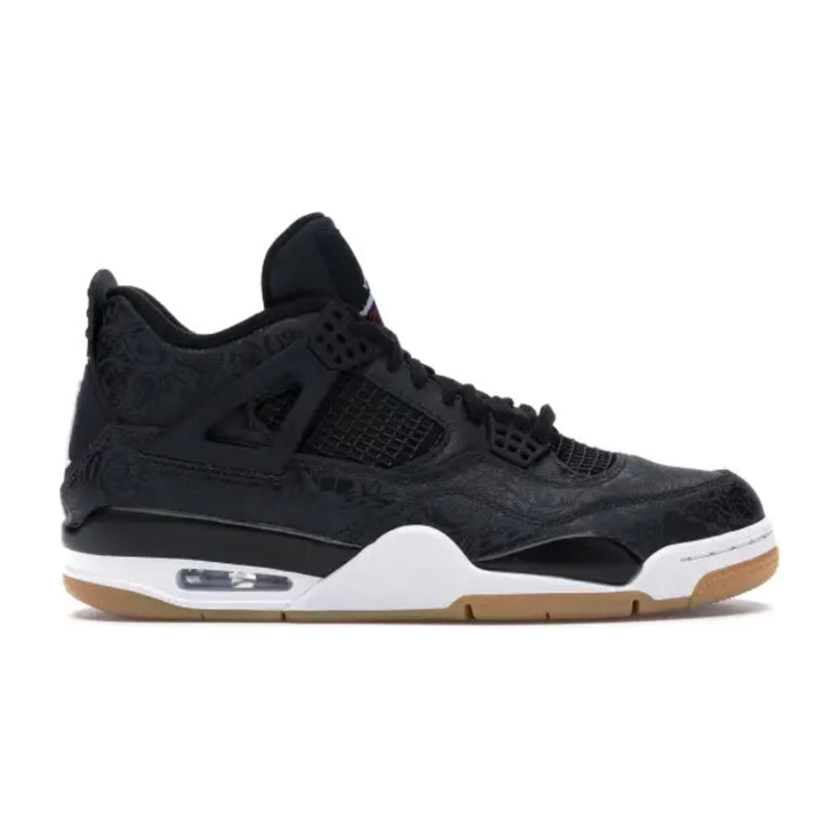 Jordan 4 Laser Black Gum