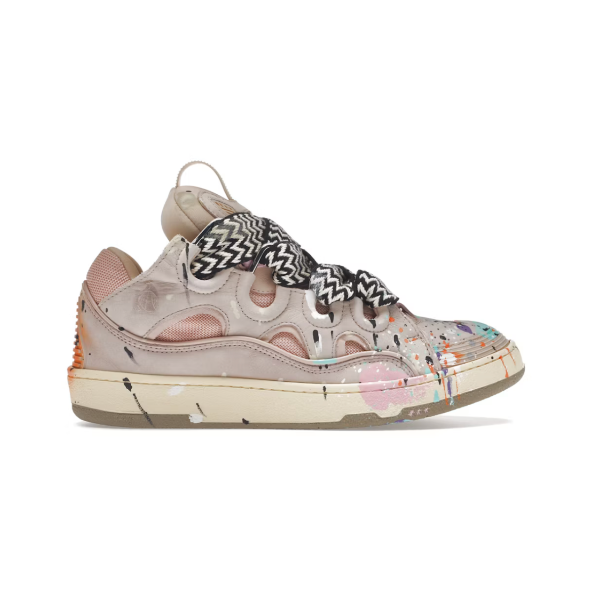 Lanvin Leather Curb Gallery Dept. Pale Pink Multi
