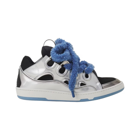Lanvin Leather Curb Silver