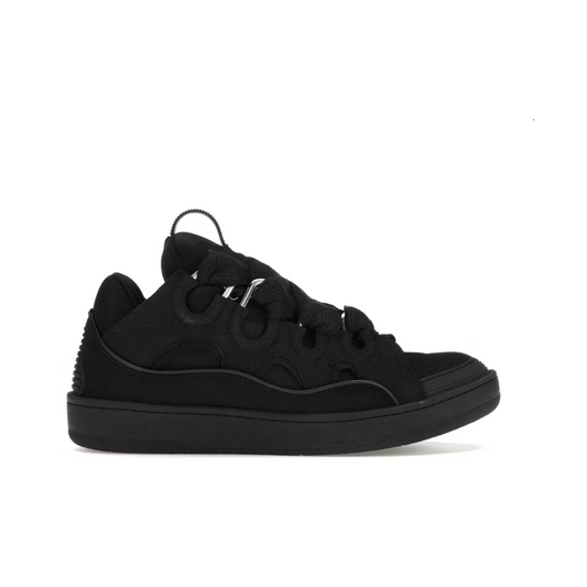 Lanvin Leather Curb Triple Black