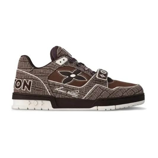 Louis Vuitton Mocha Brown Crocodile