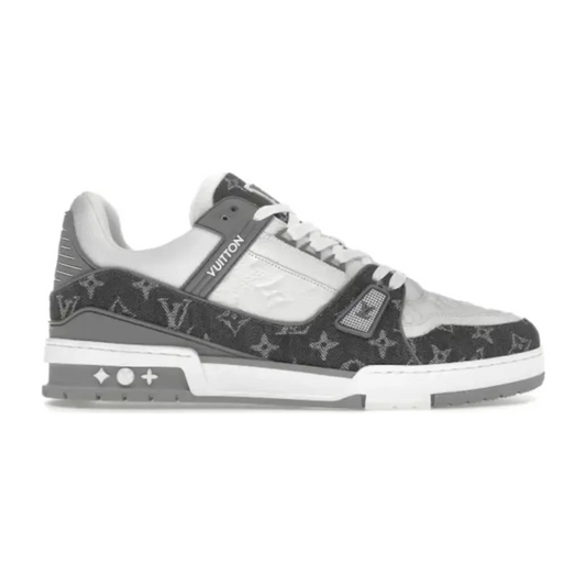 Louis Vuitton Trainer White Grey