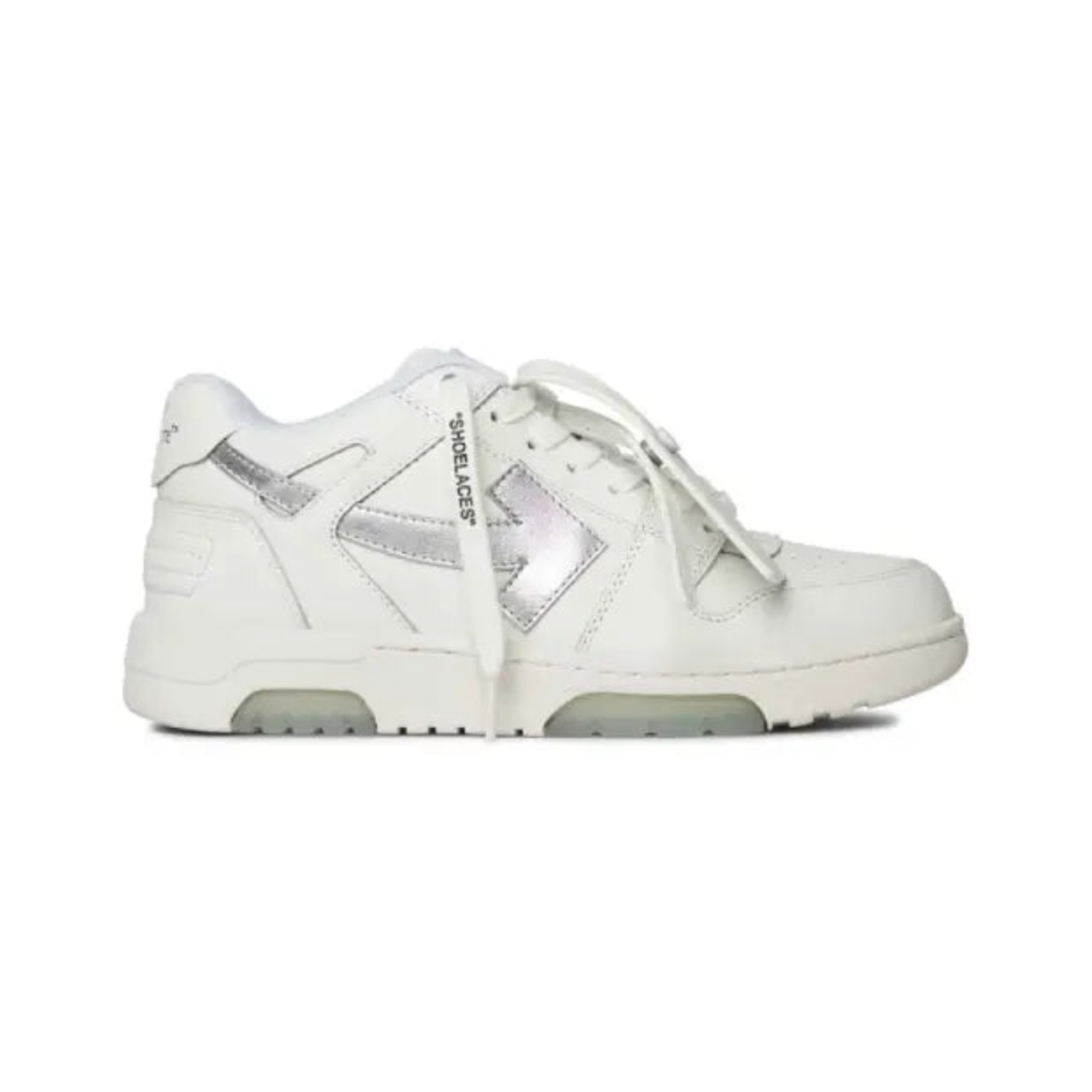 Off White Out of Office White Silver
