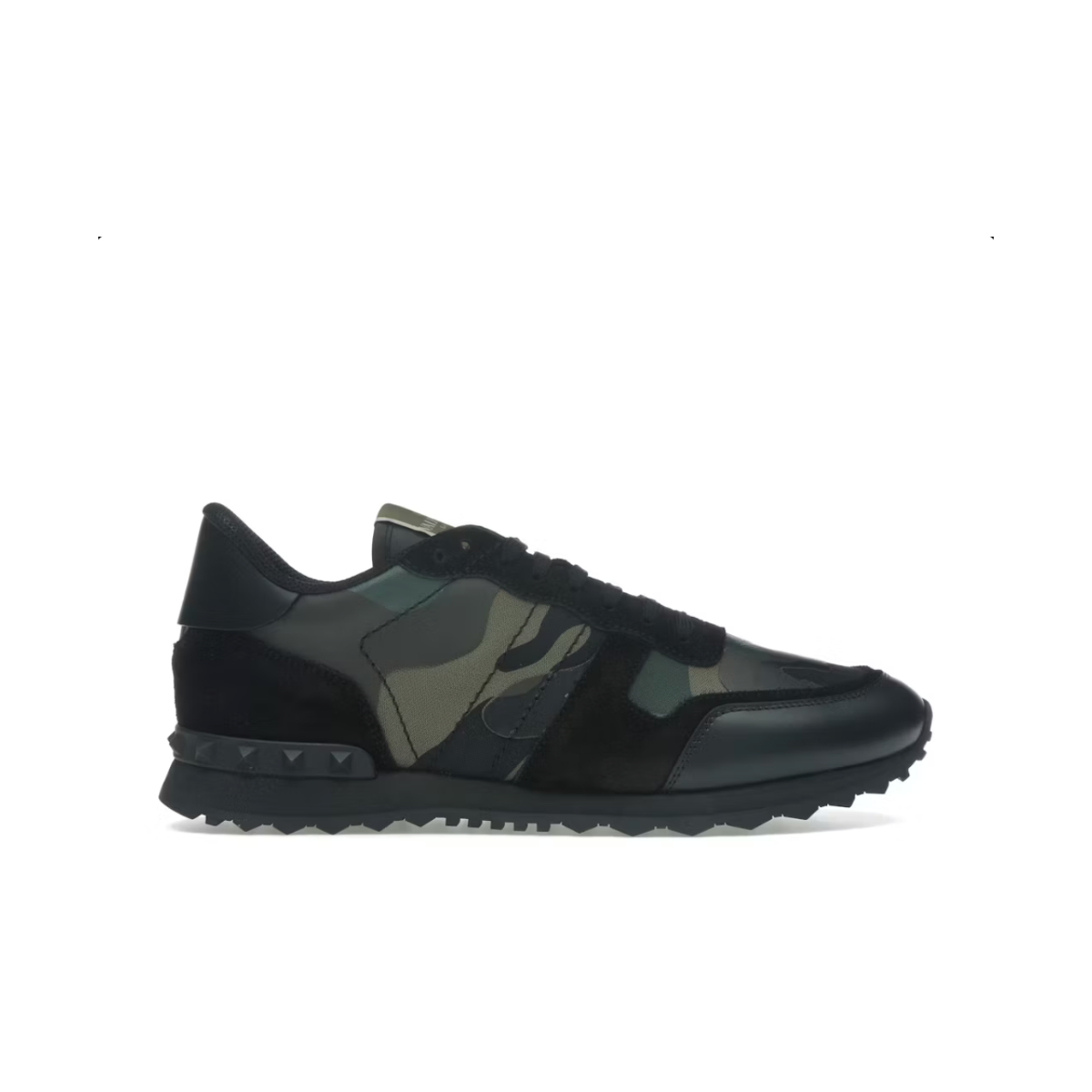 Valentino Garavani Rockrunner Camouflage Black Black Green