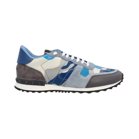 Valentino Garavani Rockrunner Camouflage Blue Grey