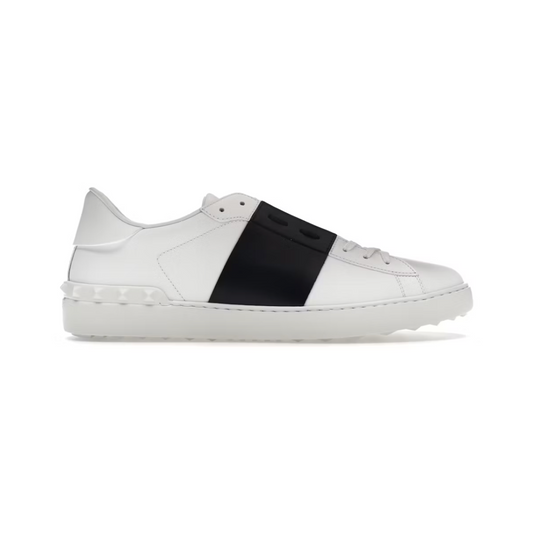 Valentino Garavani Open White Black Band White